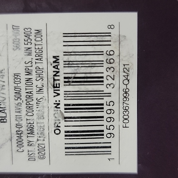 Ava & Viv black 1X top - Picture 5 of 5